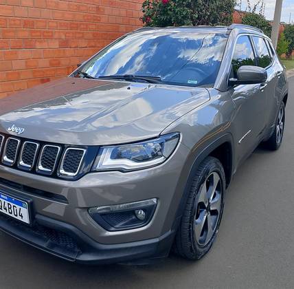 JEEP COMPASS 2.0 16V FLEX LONGITUDE AUTOMÁTICO JEEP COMPASS 2.0 16V FLEX LONGITUDE AUTOMÁTICO